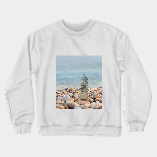 Stacked Rocks Meme- Rock balancing Crewneck Sweatshirt by GoodyL